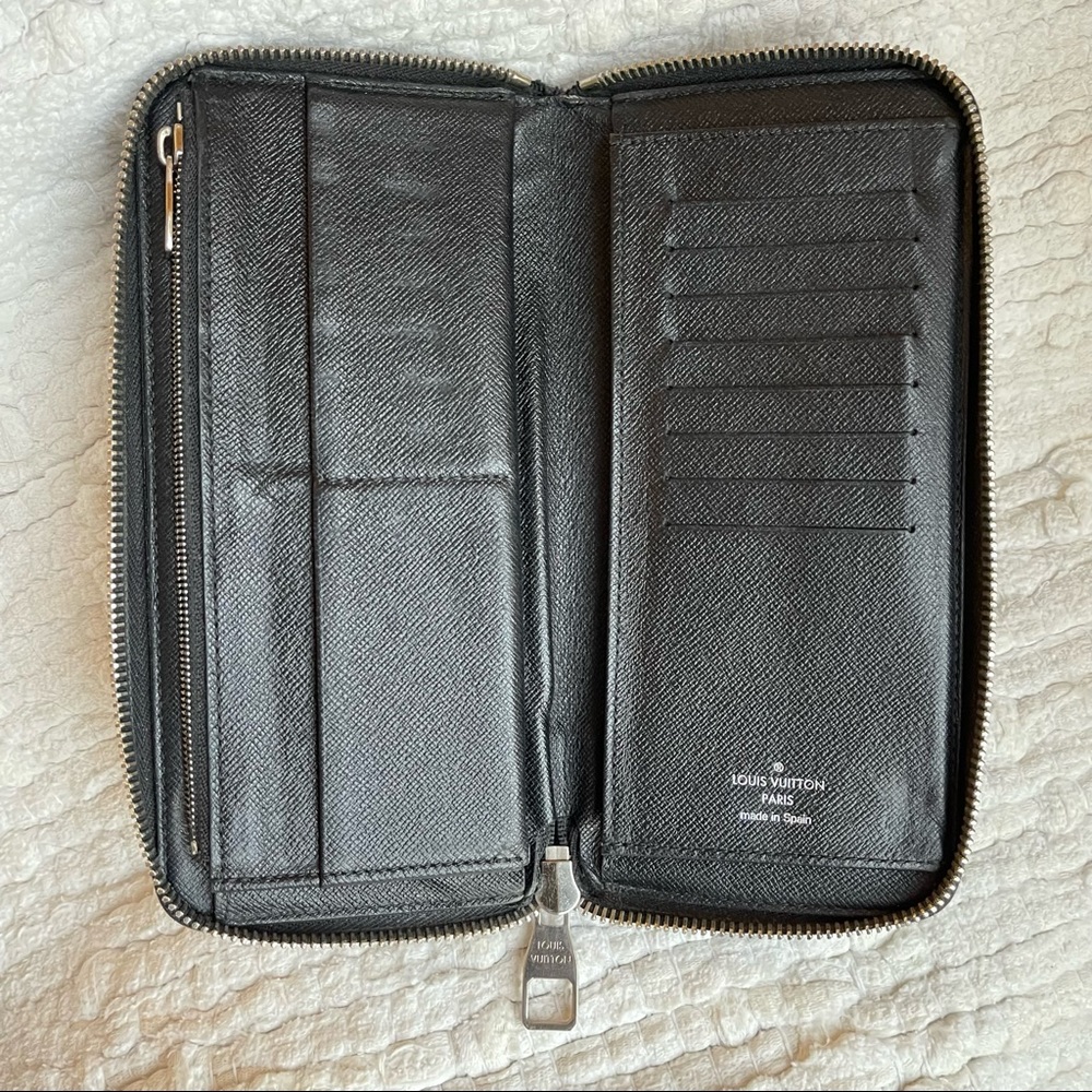 Louis Vuitton Zippy Damier Graphite Vertical Long Wallet - Picture 7 of 16